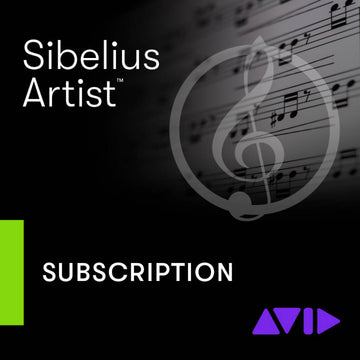 Abbonamento Artist di Sibelius 1Y