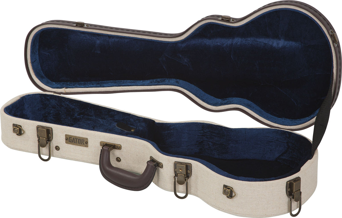 Custodia Ukulele Concerto Beige in Legno Deluxe - GW