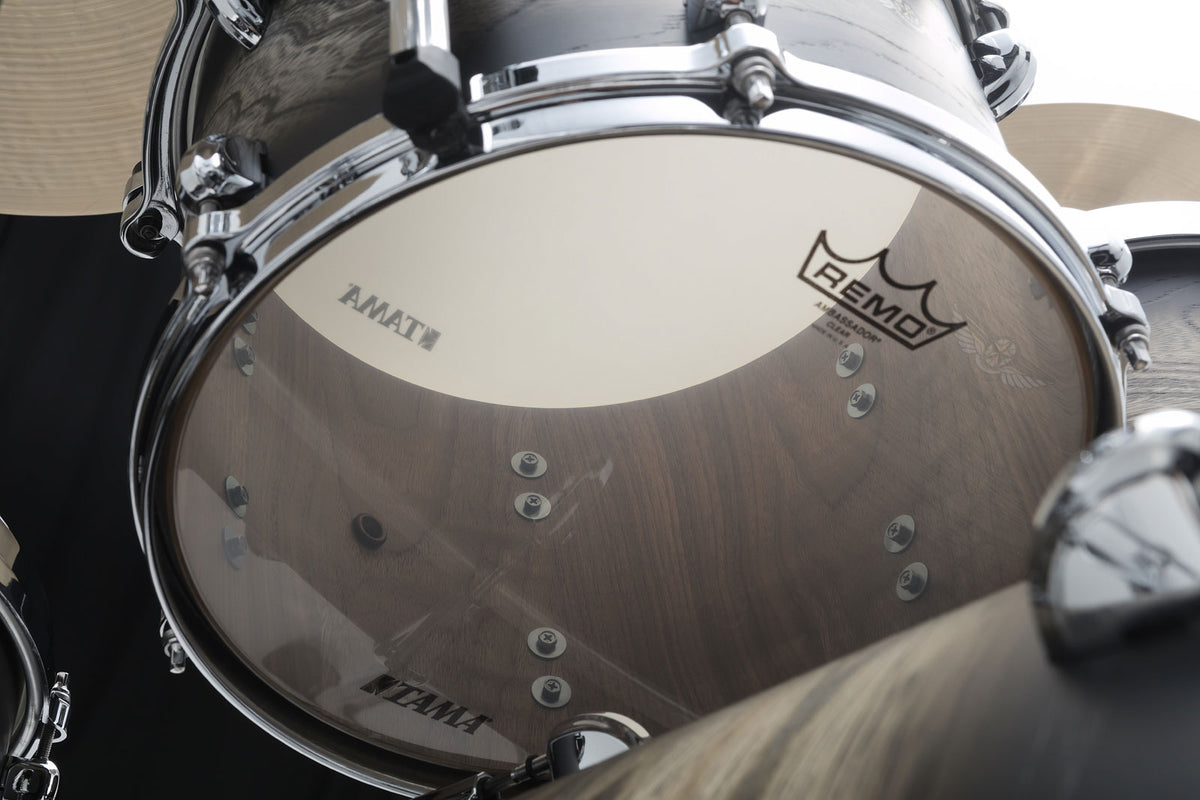 Star Walnut Stage 22 Nero satinato Sen giapponese Burst