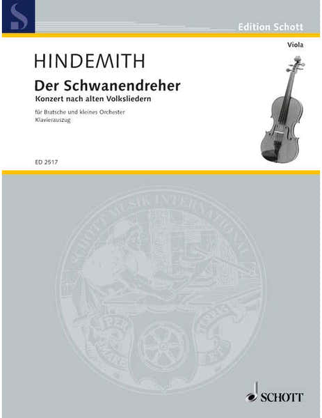 Hindemith - Der Schwanendreher - Alto et Small Orchestre