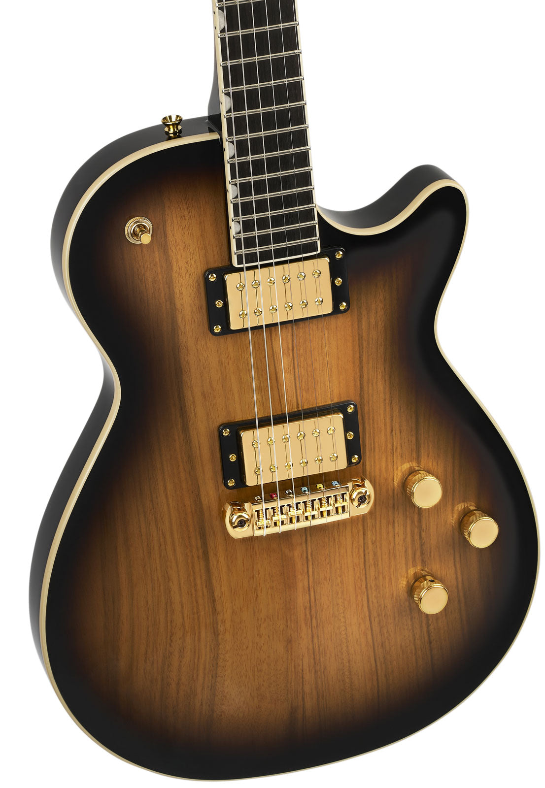 LTD Electromatic Black Limba Jet Ebo Sunburst