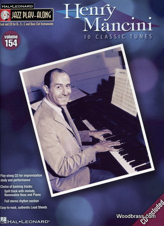 Jazz Play Along Vol.154 Henry Mancini Sib Eb C Strumenti. + CD