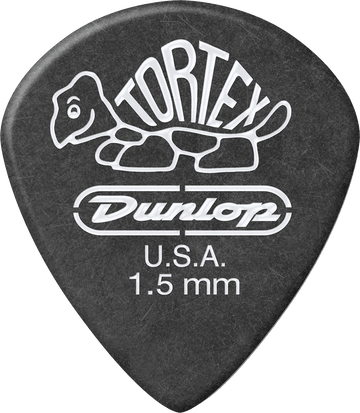 12 x 1,50mm Tortex Nero intenso Jazz III