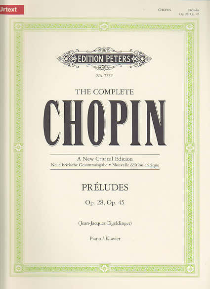 Chopin F. - Preludi Op.28 & 45 - Pianoforte