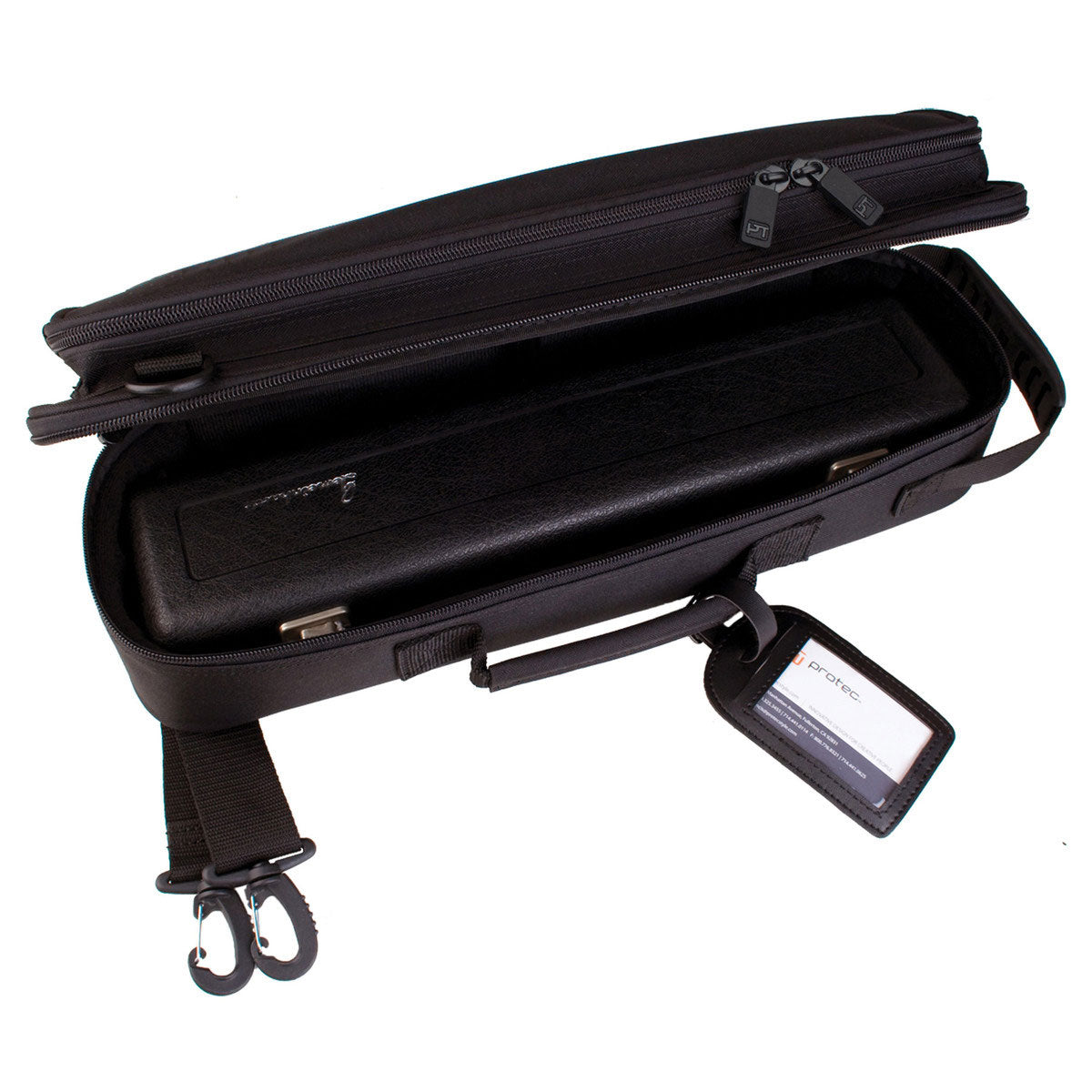 Custodia per Astuccio di Flauto Traverso Deluxe Nera