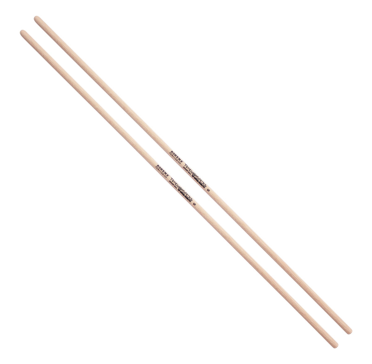 TIMBALES STICKS 405MM X 6MM HICKORY