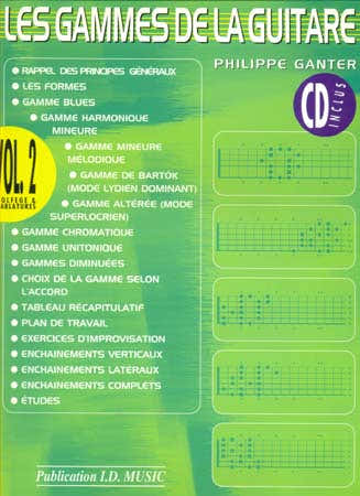 Ganter Philippe - Le scale della chitarra Vol.2 + CD Nuova edizione