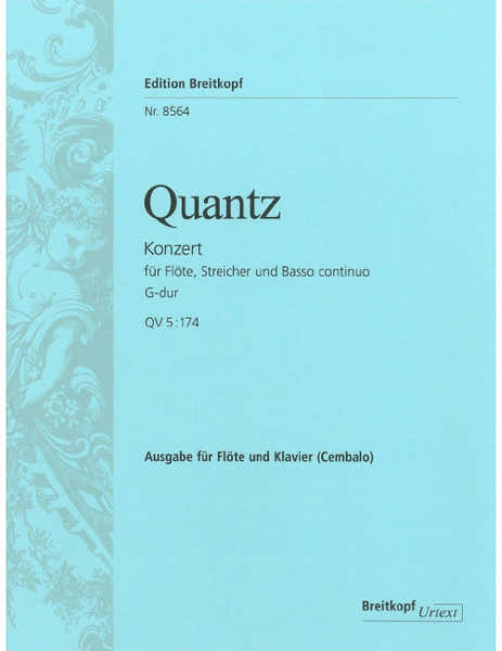 Quantz - Flute Concerto In G Major QV 5:174 QV 5:174 - Flute et Piano
