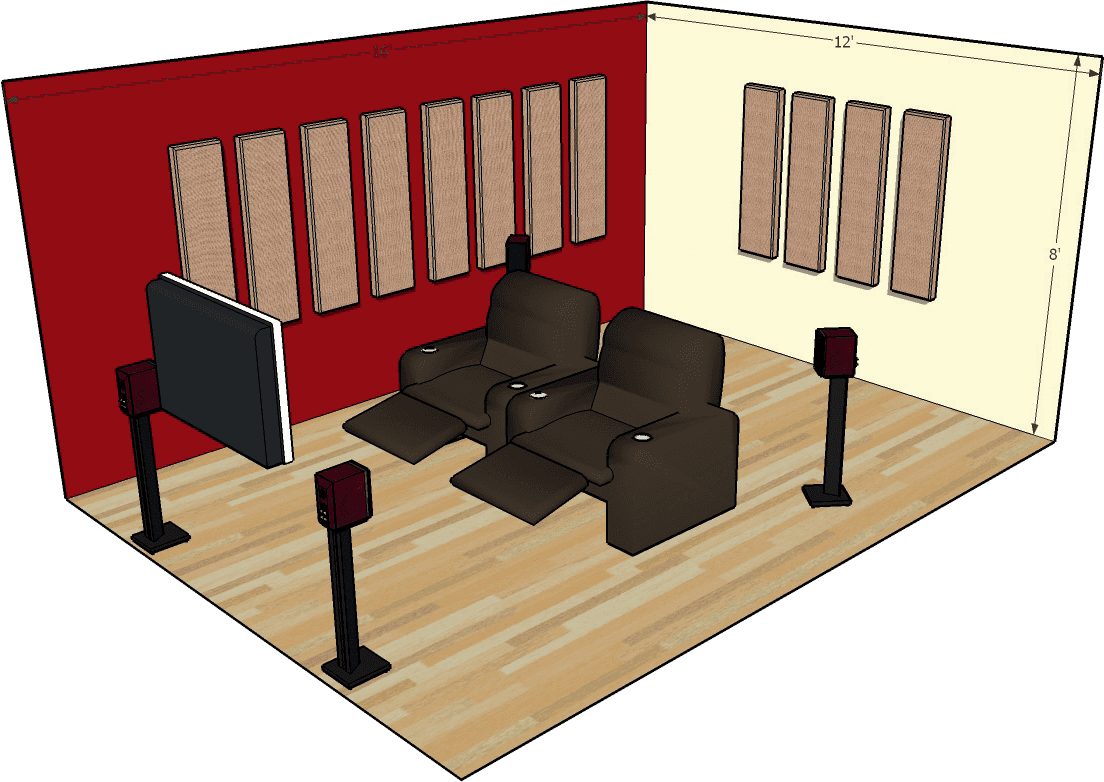 BROADWAY CONTROL COLUMNS BLACK (SET OF 12)