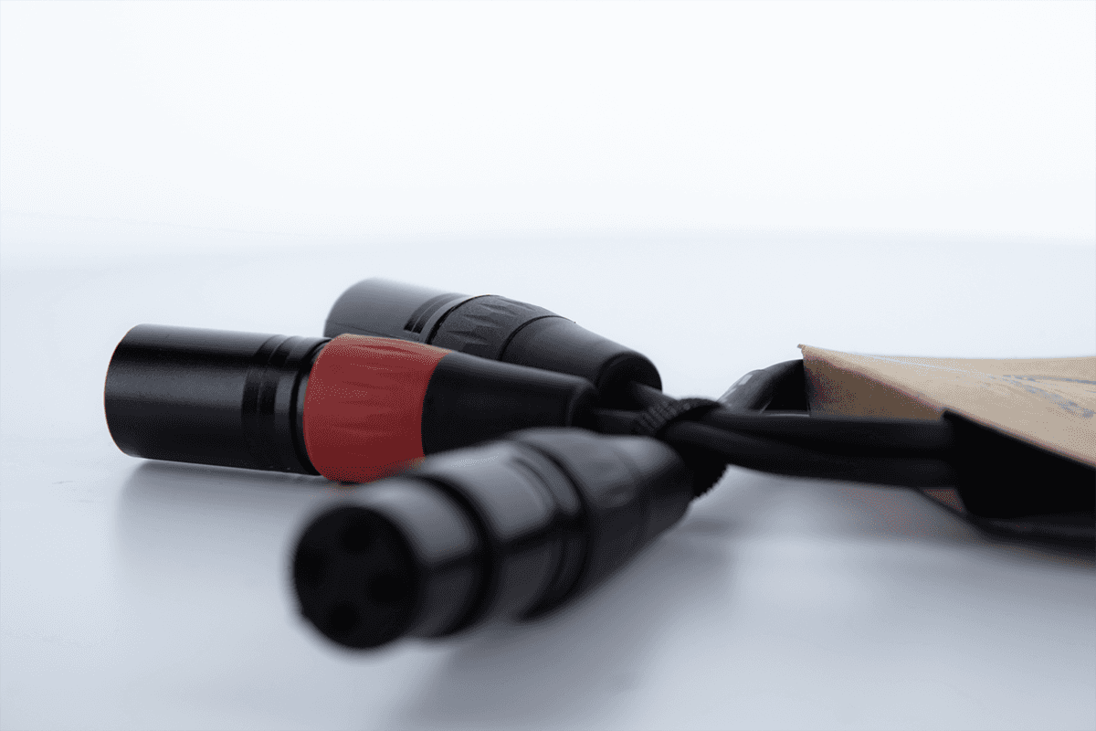 Cavo Y XLR Femmina / 2 XLR Maschio 30 CM