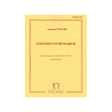 VIVALDI A. - CONCERTO EN RE - GUITARE ET CORDE