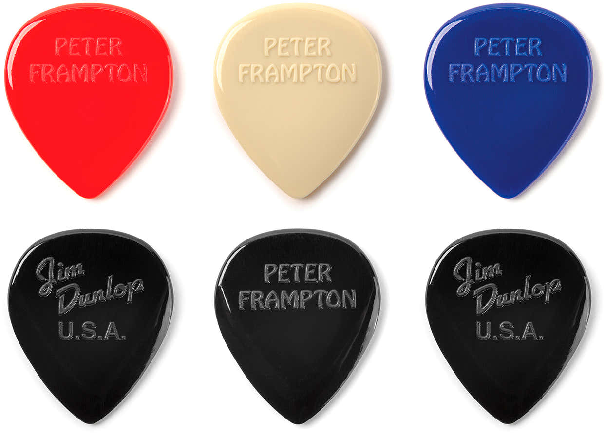 6 x 2,08mm Peter Frampton Vintage Jazz Teardrop Assortiti