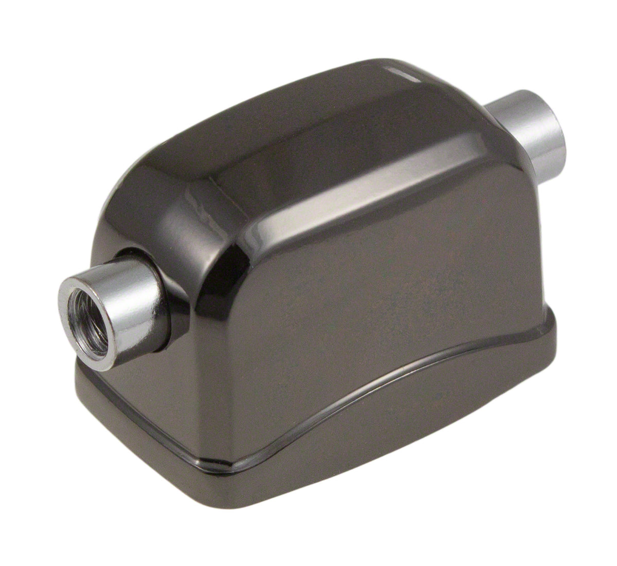L17SD-BK - BLOCCHETTO RULLANTE NERO - 25MM (X1)