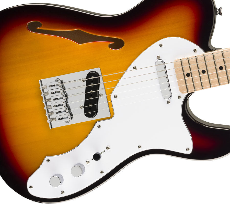 Telecaster Thinline Affinity MN Sunburst a 3 colori