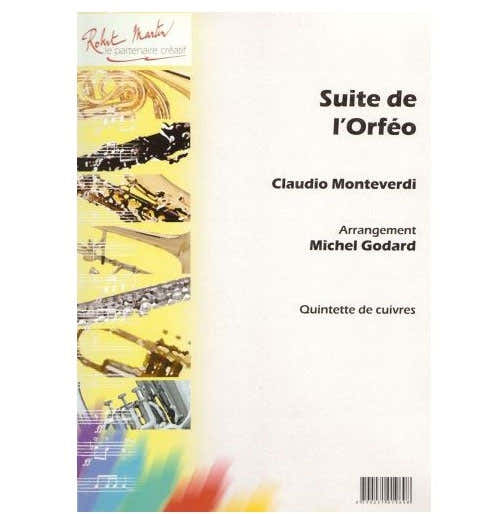 Robert Min Monteverdi C. - Godard E. - Suite da Orfeo Organo ad lib.