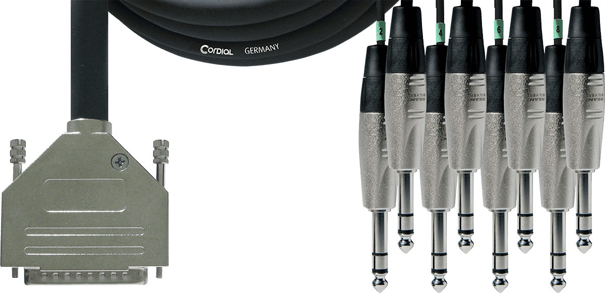 Cavo interfaccia SUB-d/8 Jack Stereo 5 M