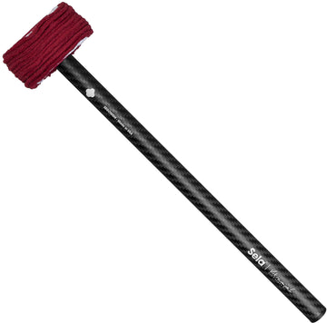 Bacchetta per gong Vikrampal Fine Touch Soft - Medio, bordeaux