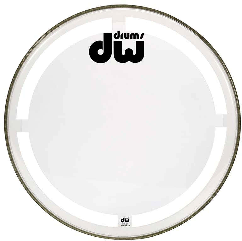 PELLE BASS DRUM COATED CLEAR 23" CC-23K