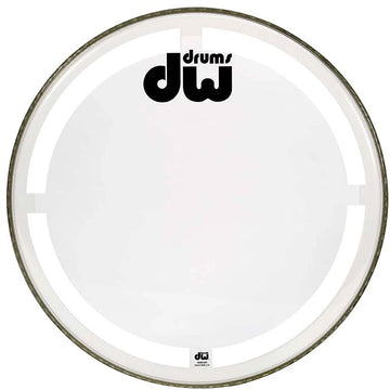 PELLE BASS DRUM COATED CLEAR 23" CC-23K