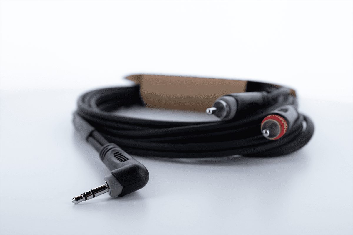 Cavo Y Mini-jack Stereo Angolato / 2 RCA 1,5 M