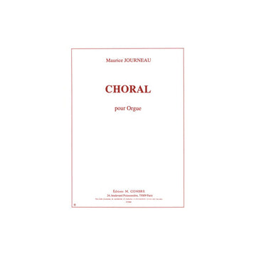 Journeau - Choral Op.17 - Orgue