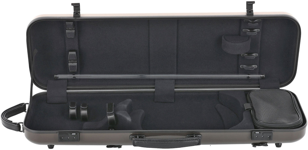 Custodia Per Violino Air Anniversary Marrone/Beige Con Maniglia Laterale