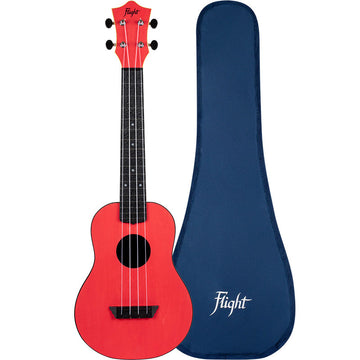 Tuc35 Travel Concert Ukulele - Rosso