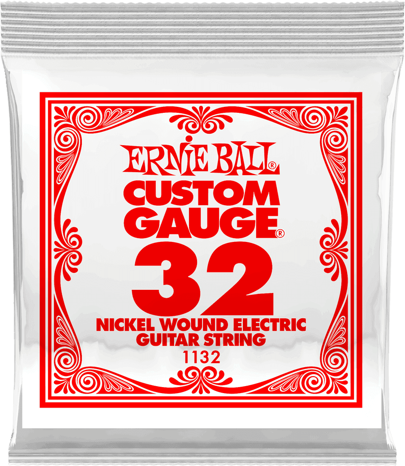.032 NICKEL WOUND ELECTRIC GUITAR STRINGS