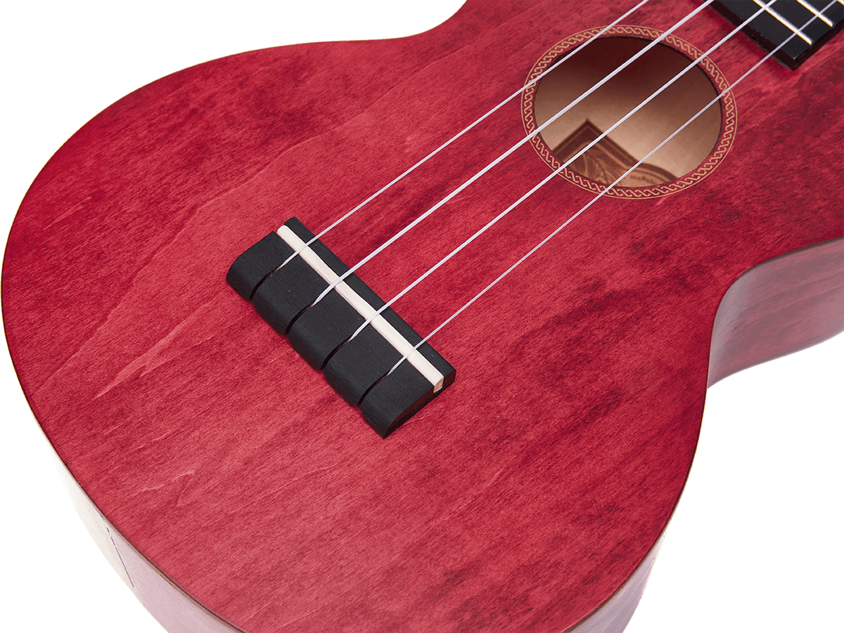 Ukulele Island Concert Berry Crush + Custodia