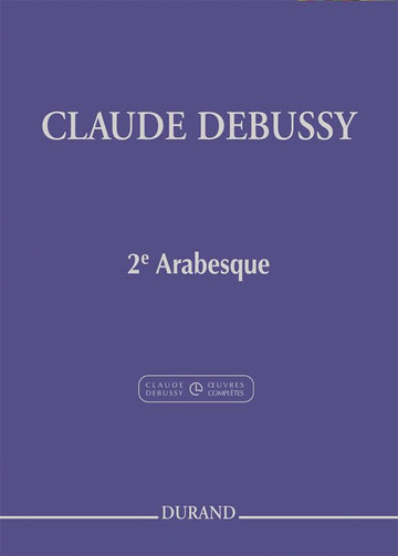 DEBUSSY C. - SECONDO ARABESCO - PIANOFORTE
