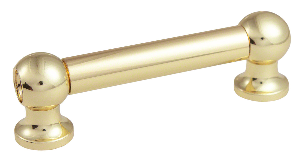 TL12D51-BR Blocchetto Tubo 51mm Dorato Doppio Tirante (X1)