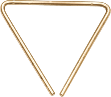 7" HAMMERED TRIANGLE