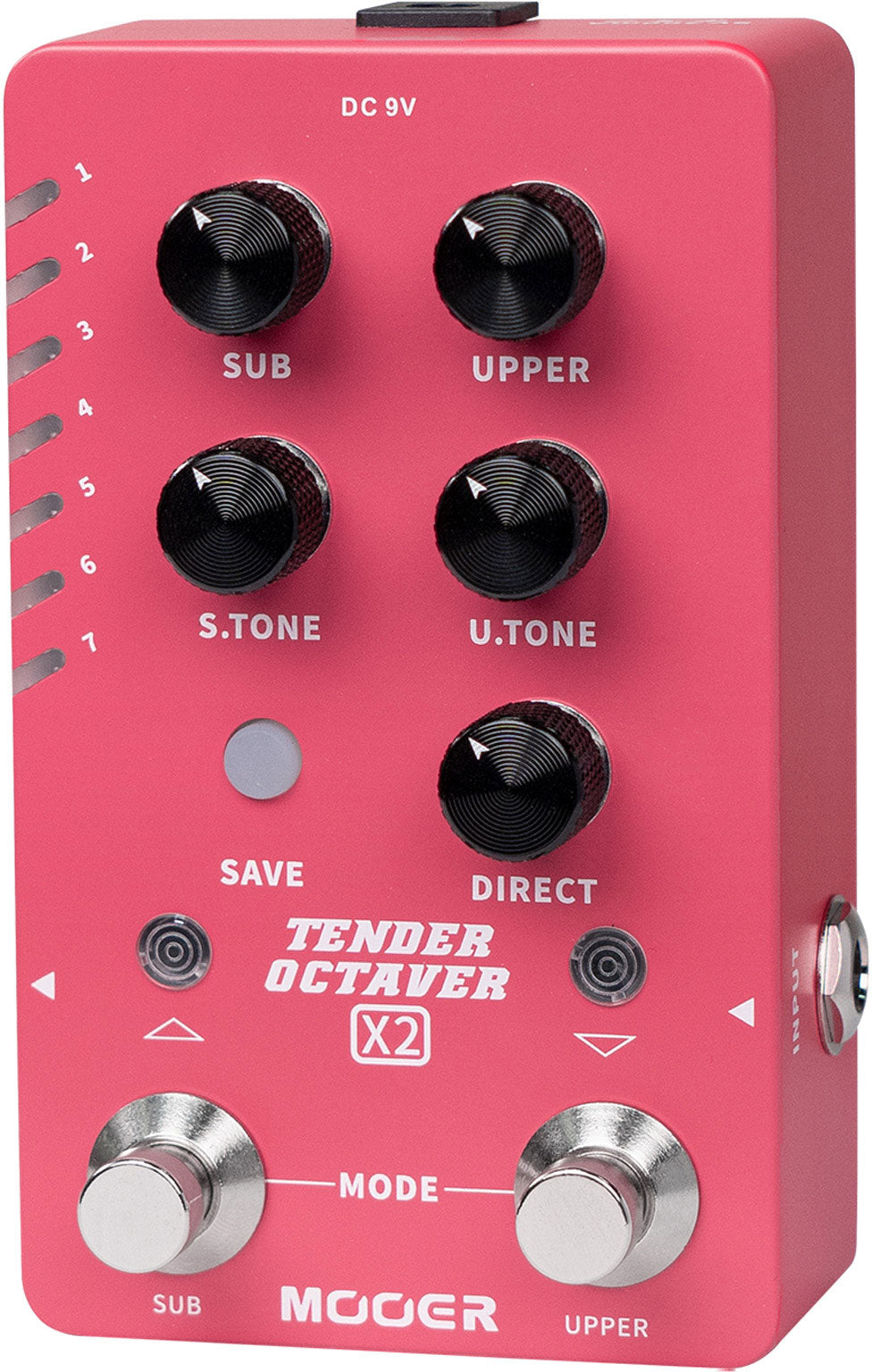 FOOTSWITCH MOOER TENDER OCTAVER X2