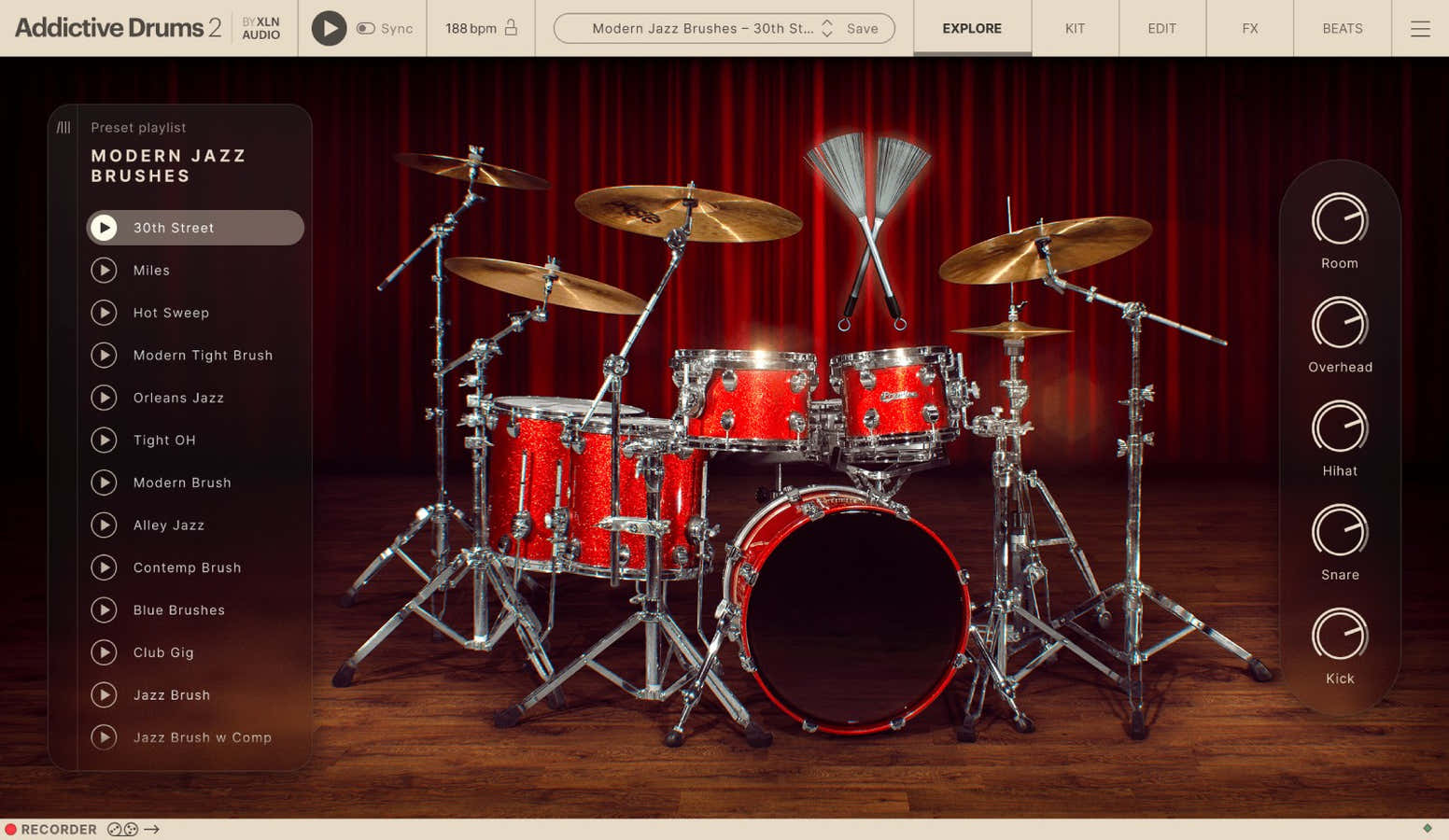 Addictive Drums 2 Modern Jazz Spazzole ADpak
