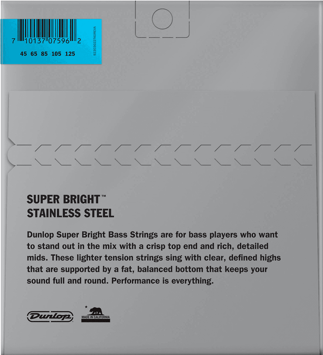 BASS SET SB STEEL MEDIUM 45-125 5 STRINGS