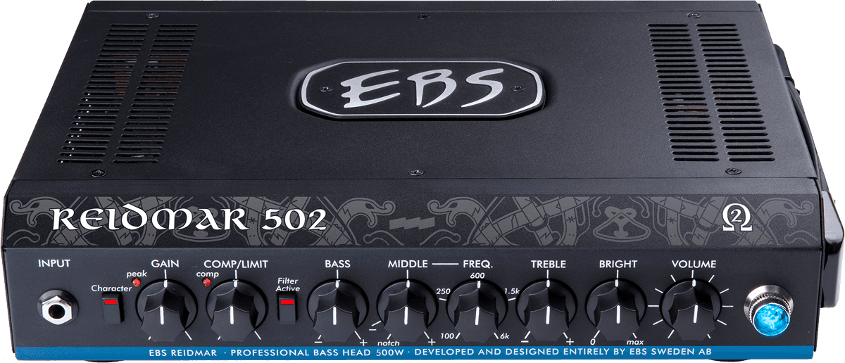 REIDMAR 500 W 2 OHMS BASS AMP HEAD