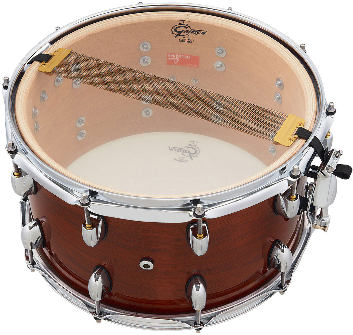 Rullante Full Range Mogano/Acero 14X8" S1-0814-MMG