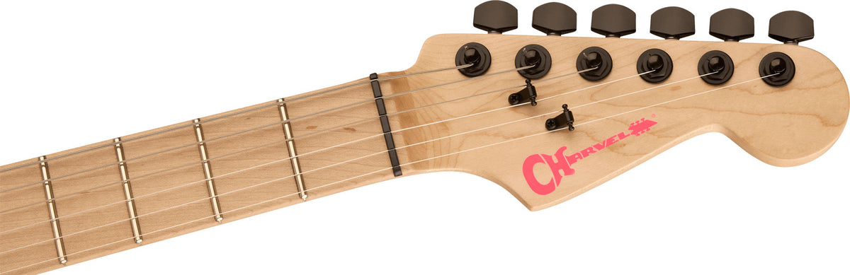 LTD Sean Long Firma Pro-Mod San Dimas Style 1 HH HT M MN Rosa neon
