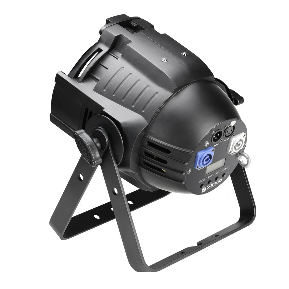 STUDIO PAR 64 CAN RGBWA + UV 12 W - 12 W RGBWA + UV LED PAR PROIETTORE SCATOLA NERA