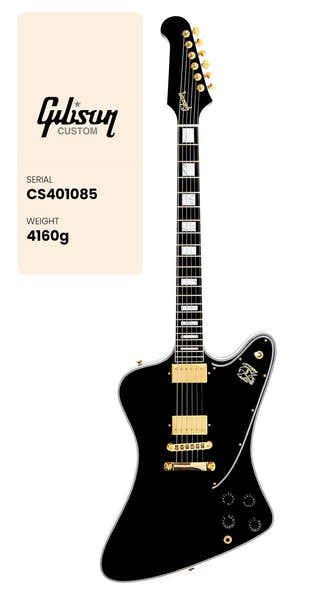 Firebird Custom Ebony CS MC #CS401085
