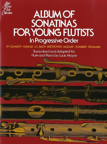 MOYSE L. - ALBUM OF SONATINAS FOR YOUNG FLUTISTS
