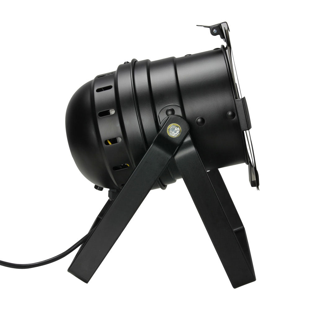 PAR 56 CAN 3W BS - Proiettore PAR a LED Tricolore (RGB) - 9 X 3 W - Struttura Nera