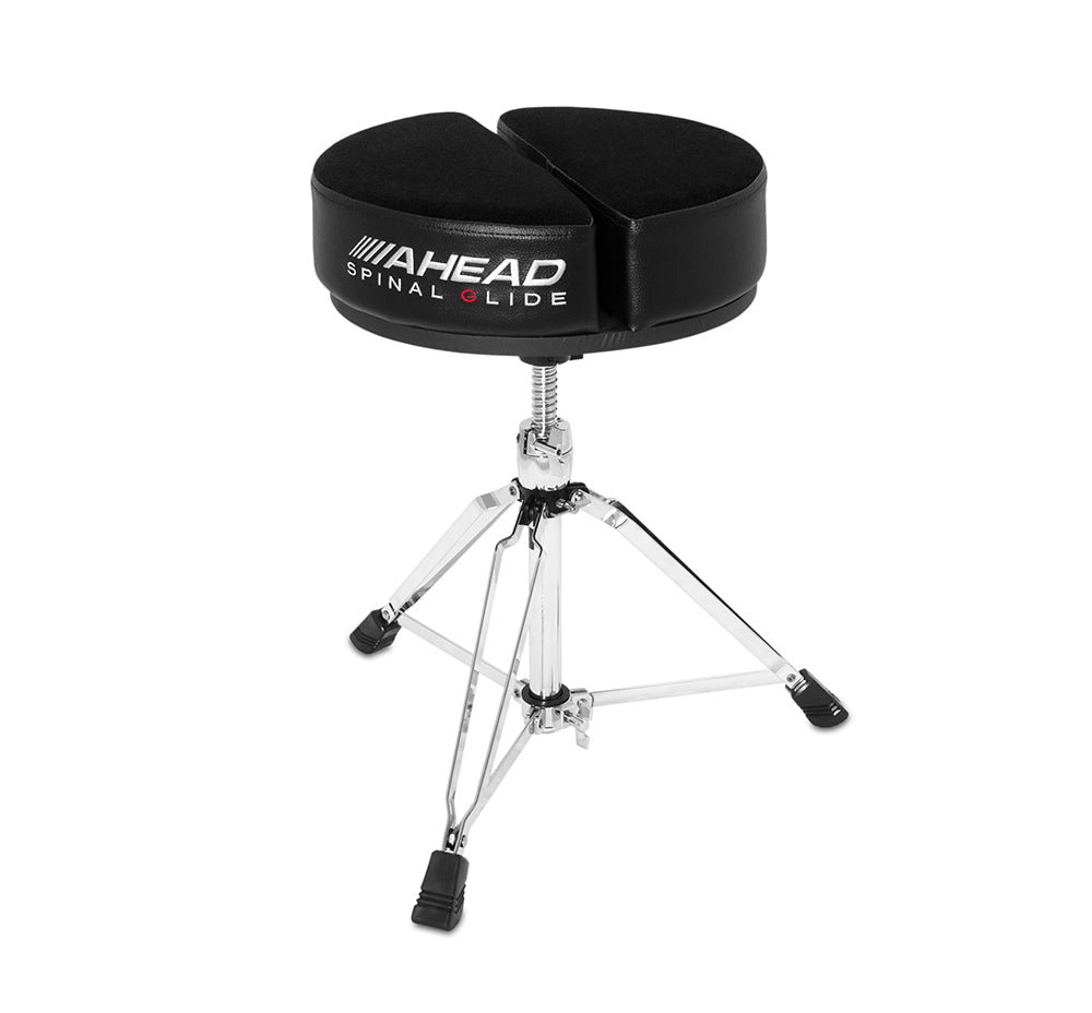 SPG-ARTB ROUND DRUM THRONE SPINAL-G BLACK - 3 LEG BASE