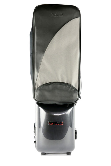 Custodia Clarinetto Basso in Do Hightech + Custodia 2 Clarinetti Sib/La - Nero Carbonio