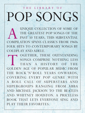 La biblioteca delle canzoni pop