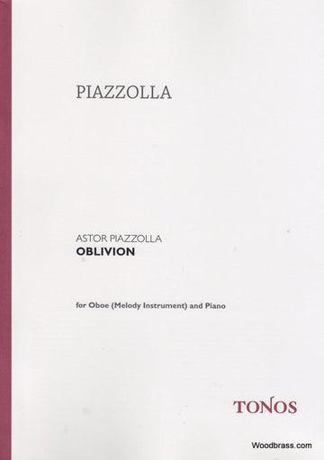 PIAZZOLLA A. - OBLIVION - OBOE E PIANOFORTE