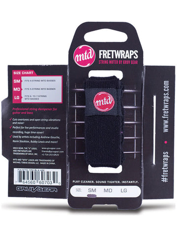 FretWraps MTD Nero - Large
