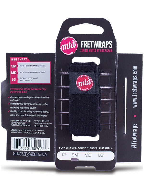 FretWraps MTD Nero - Large