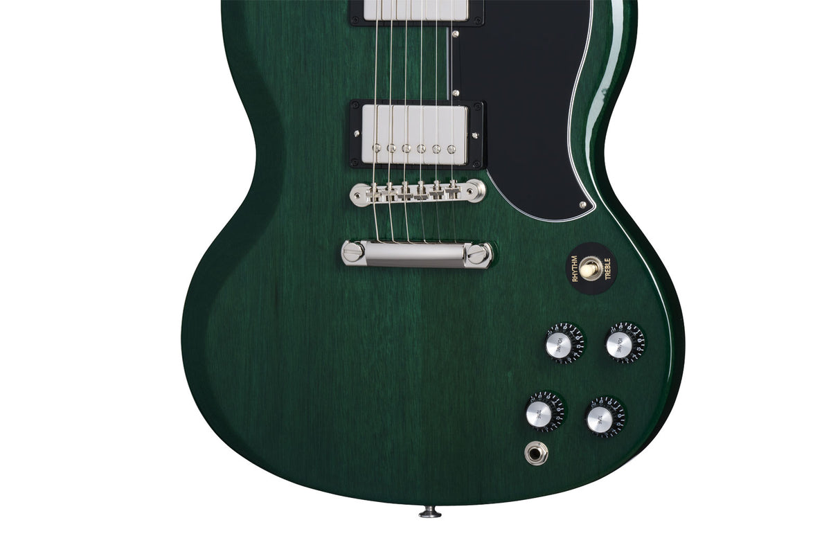 SG Standard '61 Stop Bar Translucent Teal Originale