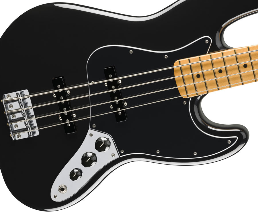Jazz Bass Player II MN Nero